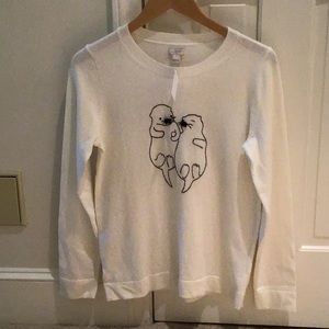NWT J Crew Factory otter sweater